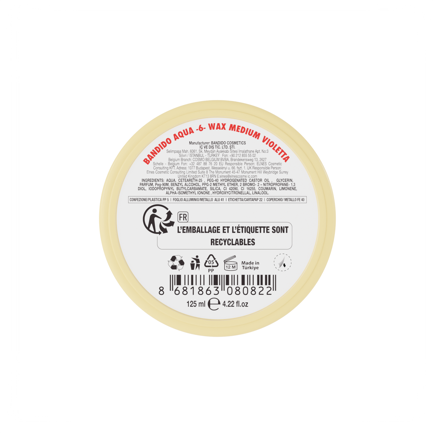 AQUA WAX 6 VIOLETTA 125ML