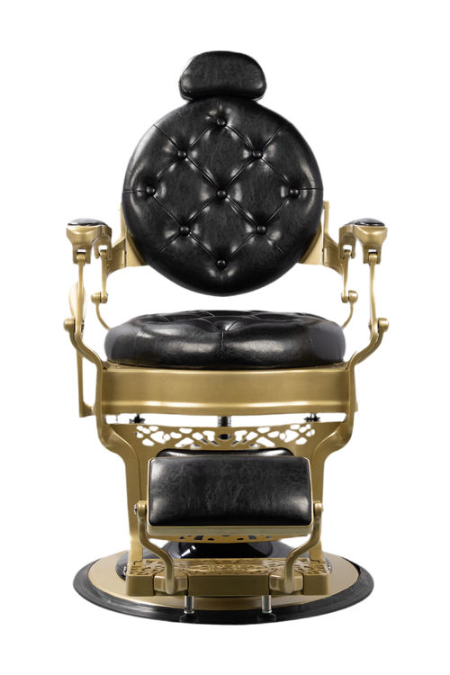 Bandido Barber Chair Color Black Gold