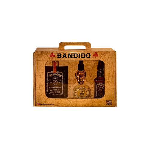 Bandido Baardverzorging set Baard Shampoo. Baard Oil. Baard Balsem. After Shave Colonge