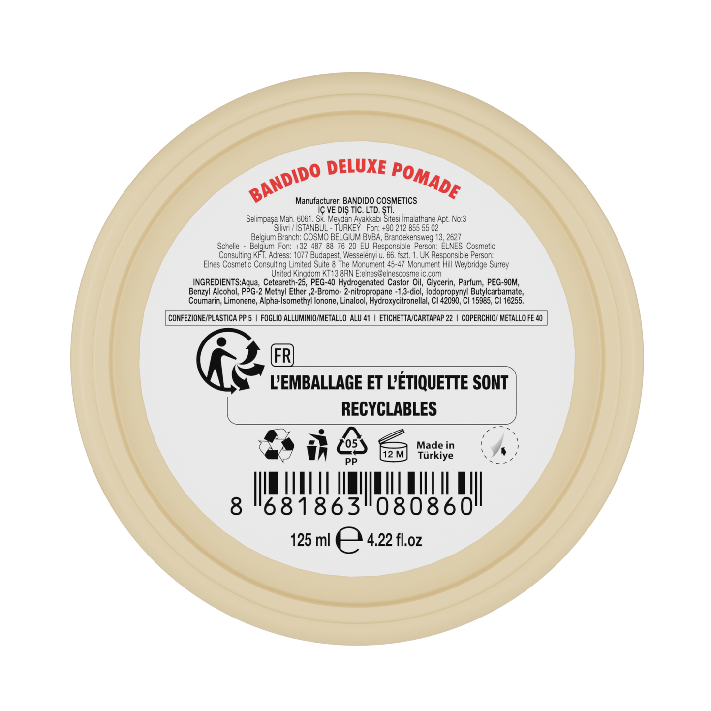 DELUXE POMADE 125ML