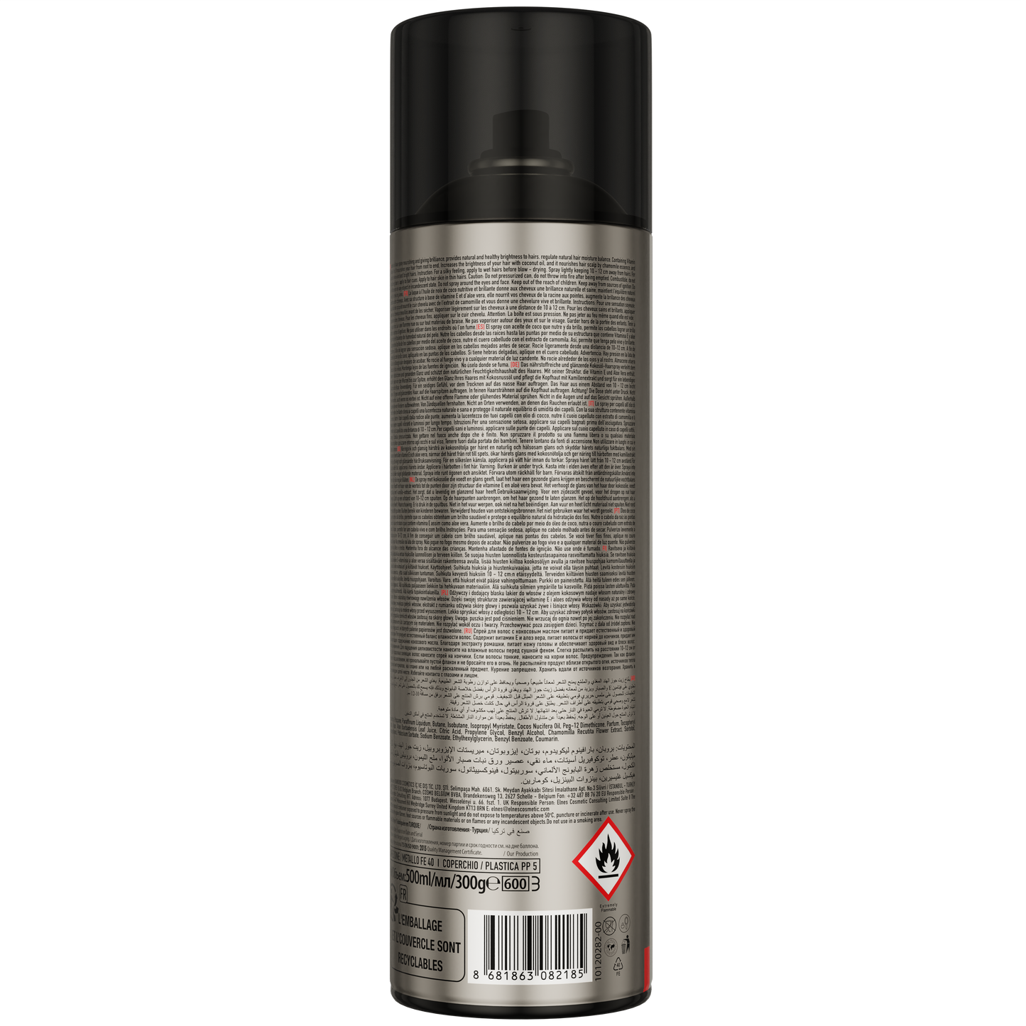 SHEEN SPRAY COCONUT OIL 400ML