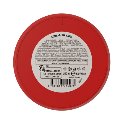AQUA WAX 7 RED 150ML