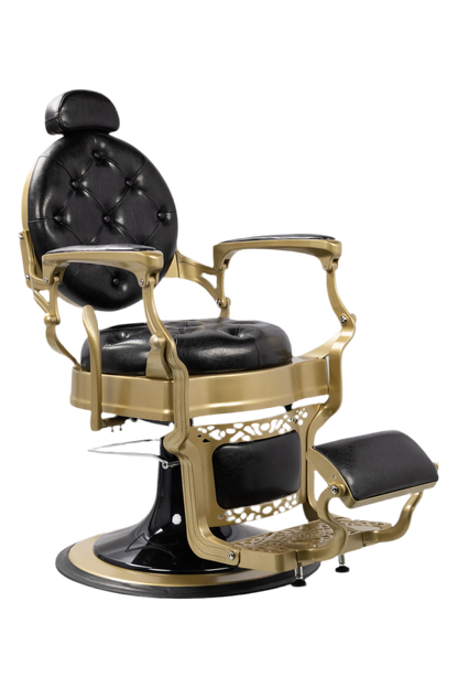 Bandido Barber Chair Color Black Gold